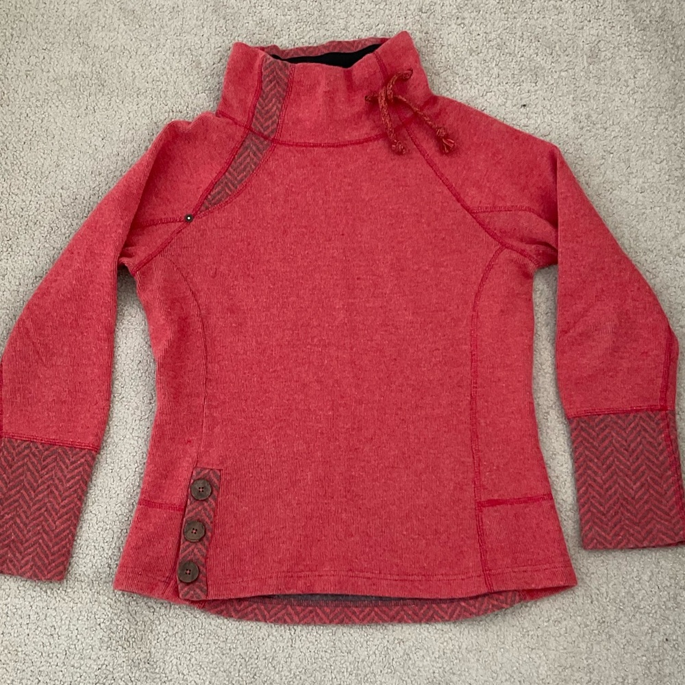 PrAna Womens Lucia Wool Blend Pullover Sweater